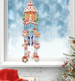 Preview: Diamond Painting 5D DIY Windspiel-Set